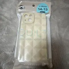 新品未使用　ベージュ　iPhone 13 14 ソフトケース　スマホ　シンプル