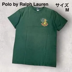【ラルフローレン 】ポロ Tシャツ 刺繍 バックプリント 半袖 グッドレギュラー