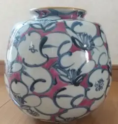 花瓶 陶器 花柄 壺