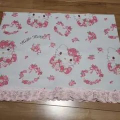 ハローキティ 花柄レース 遮光カーテン(150cm×50cm)