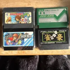 ⚫️ファミコンソフト まとめ売り 4つセット