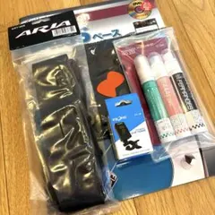 【新品】ARIA ストラップ、トライアルケアセット、チューナーなど