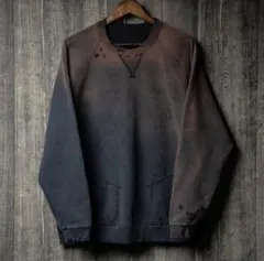 PABLO VINCI Sun fade damage sweat スウェットS