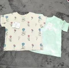 新品　90 半袖Tシャツ　二点セットのサムネイル