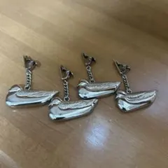 【即購入⭕️】【チコフォルテ】テーブルクロスウェイト 鴨 4個セット バラ売り不可のサムネイル