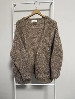 限定値下［美品］Snidel ベージュ モヘアニットカーディガン