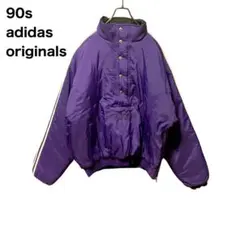 【稀少】90s adidasアディダスオリジナルス　肉厚　ナイロンジャケット　M