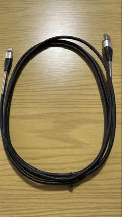 Lightningケーブル2m ナイロン編み USB A 4本セット