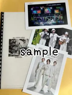 ミセスグリーンアップル　ホワイトラウンジ　ポストカードセット　チケットケース