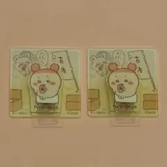 ちいかわ アクリルシーンクリップビスケット 古本屋 2点