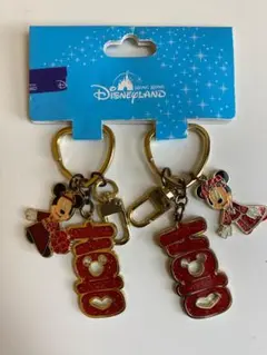 香港ディズニーランド キーホルダー 2個セット - メルカリ