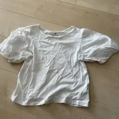 H&M ホワイト Tシャツ EUR 110/116