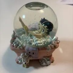 ベティちゃん betty boop ベティちゃん レアオルゴール スノードーム