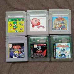 GB ゲームボーイソフトセット6本まとめ売り