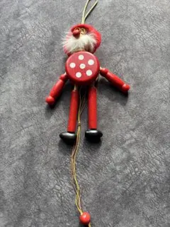 サンタクロースみたいな吊るし飾り