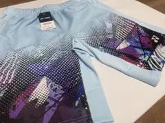 ヨネックス　ハーフパンツ　メンズOサイズ　水色バドミントン
