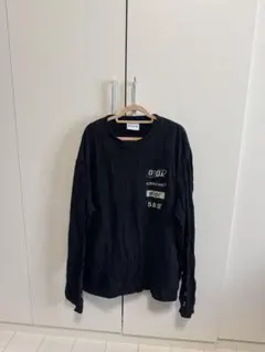 5252 BY O!Oi ロゴプリント トレーナー Lサイズ ブラックのサムネイル