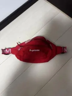 Supreme ボディバッグ レッド - メルカリ
