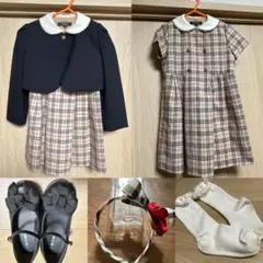 BURBERRY フォーマルドレス セット　ワンピース　卒園入学式　コムサイズム