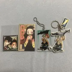 鬼滅の刃 ストラップ&カード・ステッカーセット