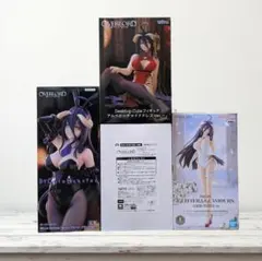 【新品・未開封】オーバーロード アルベド フィギュア 4個セット