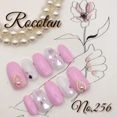 【No,256】ネイルチップ サイズ/チップ変更可