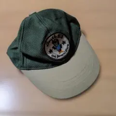 【新品タグ付き】mikihouseミキハウスダブルBカーキ×ベージュキャップ50のサムネイル