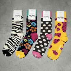 Happy Socks ハッピーソックス②　4足セット　SIZE 41-46