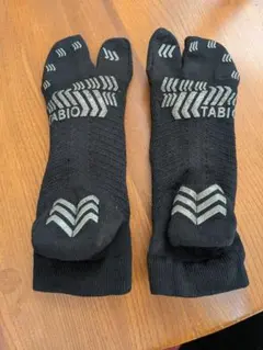 TABIO ブラック レーシングソックス Mサイズ　試着のみ