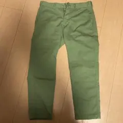 URBAN RESEARCH DOORS 緑 チノパン 7分