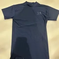 UNDER ARMOUR ネイビー ハイネックアンダーシャツ　MD