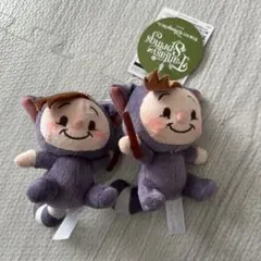 【未使用】ピーターパン ロストキッズ ツインズ ぬいぐるみチャーム ディズニー