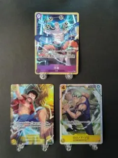 ワンピースカード 神の島の冒険 3枚セット（SR★,SEC,SR）