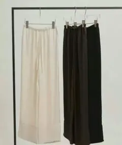 新品タグ付き⭐︎【anuke】Rib Biker Pants チャコールグレー38 - メルカリ
