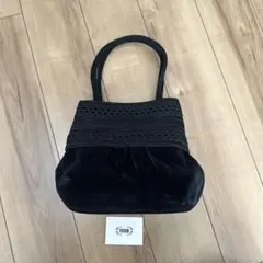 【FELIER】ブラック ハンドバッグ