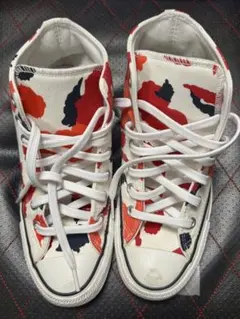 100周年記念限定モデル　CONVERSE ハイカット スニーカー 総柄のサムネイル