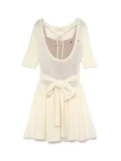 正規品 andmary Mimi ribbon mini dress - メルカリ
