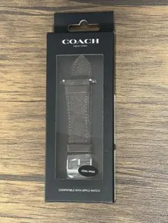 新品未使用COACH Apple Watchバンド ブラウン 42mm/44mm