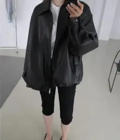 レザージャケット 黒