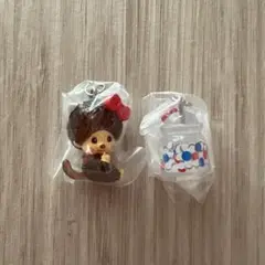 モンチッチ × ハローキティ めじるしアクセサリー ガチャガチャ