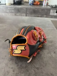 未使用】SSK 軟式内野手用 トライチャージ ブラック×エメラルド