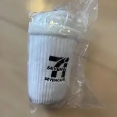 セブンイレブン Ｂ賞 セブンカフェ ぬいぐるみチャーム白 一番くじ