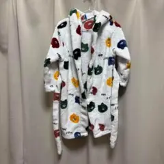 【美品】 バスローブ　お風呂上がり　湯冷め防止 100サイズ　子ども　冬