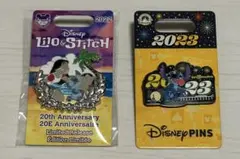 レア レトロ 2002年 ディズニー 海外 WDW ピンバッジ リロ&スティッチ 