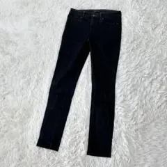 【c4968】UNIQLO JEANS デニム　ジーンズ　ブラック
