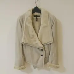 デュラスアンビエント　ジャケット　ライダース　本革　裏総フェイクファー