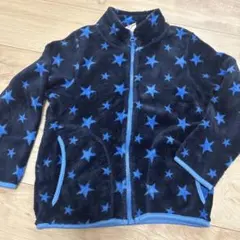フリースジャケット 120cm 星柄