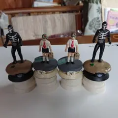 仮面ライダーフィギュア4体