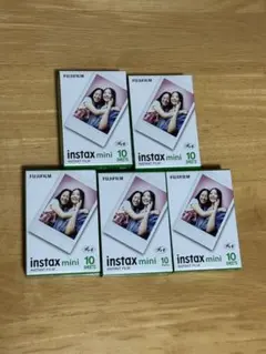 チェキフィルム FUJIFILM instax mini 5箱セット