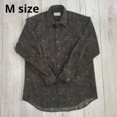 90s' MUGGER ペイズリー柄シャツ 日本製 М size
